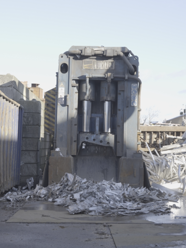 a large metal machine a large metal machine